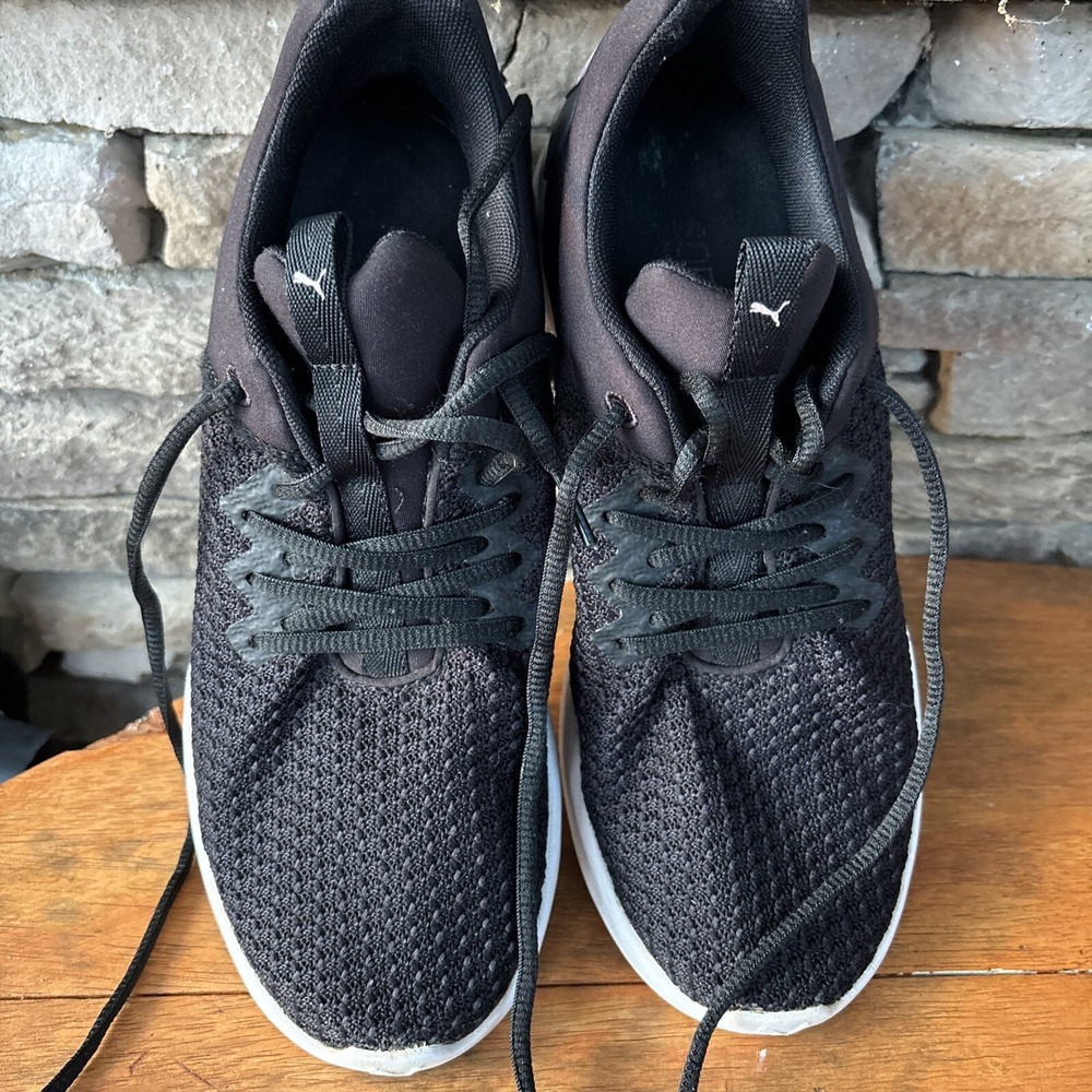 PUMA Women's Better Foam Prowl Slip-On Size 9 Black  With Purple Training Shoes